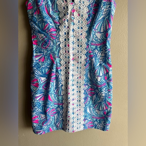 Lilly Pulitzer 20th Anniversary Collection Women’s mini Floral Dress Size 4 - Picture 4 of 11
